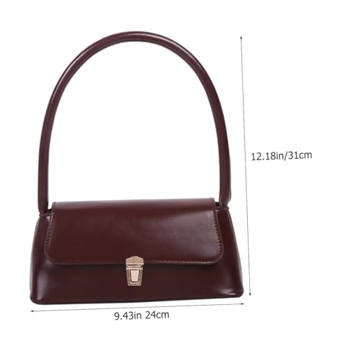 ORFOFE PU Damen Umhängetasche Kleine Handtasche Leicht Tragbare Schultertasche Vielseitig Elegant für Alltag Party von ORFOFE