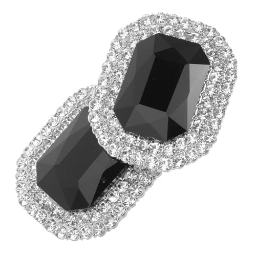 ORFOFE Rhinestone Schuhclips Abnehmbare Strass Schuhdekoration Brautschmuck Hochzeit Deko Damen Schuhe Zubehör Stilvolle Schmuckverzierung von ORFOFE