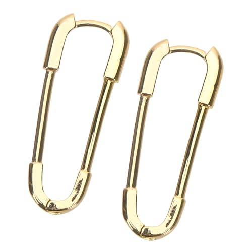 ORFOFE Safety Pin Ohrringe Damen Kleine Hängende Ohrstecker mit Modischem Sicherheitsnadeldesign Langlebig und Elegant für Alltag Partys Hochzeiten und Festliche Anlässe von ORFOFE