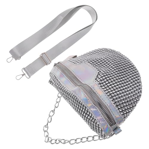 ORFOFE Schimmernde Bauchtasche Damen Waist Pouch Glänzende Gürteltasche Leichtes Langlebiges Material für Handy Schlüssel Münzen Alltag Reisen Partys Geeignet von ORFOFE