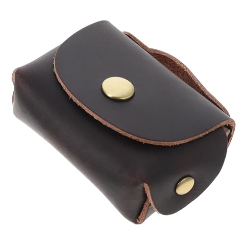 ORFOFE Schlüsseltasche mit Münzfach Robuste Aufbewahrungstasche für Autoschlüssel Praktische Kleine Tasche für Geld und Schlüssel Langlebiger Schutz Komfortables Material von ORFOFE