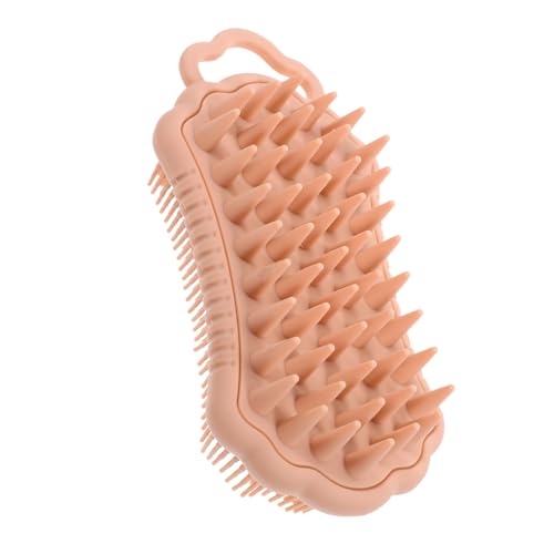 ORFOFE Silikon Kopfhaut Massagebürste Ergonomisch für Shampoo und Körperpeeling Sanfte Tiefenreinigung Fördert Haarwachstum Rutschfest Langlebig Geeignet für Damen und Herren Badezimmer von ORFOFE