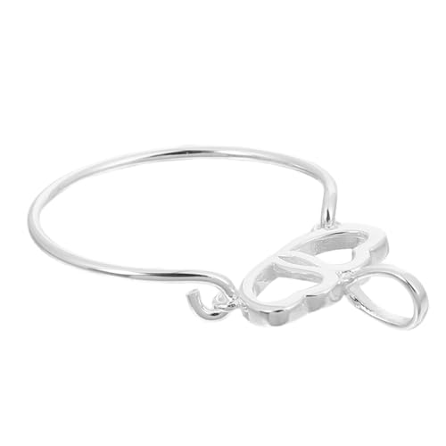 ORFOFE Sterling Silber Charm Anhänger Doppelherz Minimalistischer Anhänger und Ring Tarnungsbeständig Vielseitig Tragbar als Kettenanhänger oder Schmuckring für Damen und Mädchen von ORFOFE