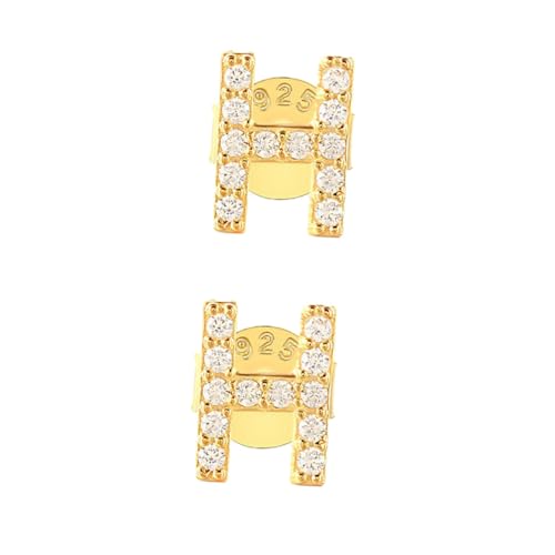 ORFOFE Sterling Silber Ohrstecker Geometrische Buchstaben Ohrhänger mit Strass Damen Modische Kreative Ohrschmuck Vielseitig Elegant ORFOFE Sterling Silber Ohrstecker Geometrische Buchstaben Ohrhänger mit Strass Damen Modische Kreative Ohrschmuck Vielseitig Elegant von ORFOFE