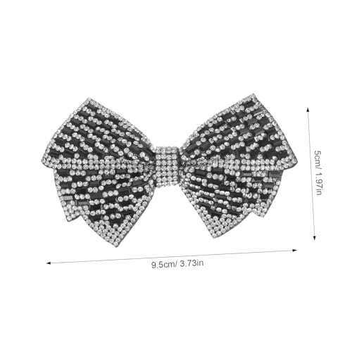 ORFOFE Strass Schleifen Schuhdekor DIY Schuhschmuck Damen Schuhe Bowknot Charms Rhinestone Dekorationen für Sneaker Taschen Handwerk Zubehör von ORFOFE