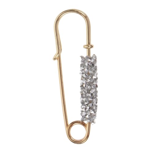 ORFOFE Strass Sicherheitsnadel Brosche Clip für Kleidung Feiner Prozess Langlebig Dekorativ für Strickjacken Cardigan Clip Geeignet für Pullover Modisches Accessoire von ORFOFE
