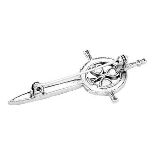 ORFOFE Stylische Vintage Brosche aus Legierung design Anstecknadel für Kleidung Modisches Accessoire für Damen und Herren Einzigartiger Korsagen schmuck zur Individualisierung von von ORFOFE