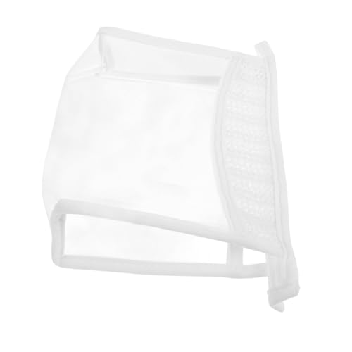 ORFOFE Transparente Kosmetiktasche PVC Kulturbeutel Reise Schminktasche mit Großem Öffnungsdesign für Damen und Herren Tragbarer Makeup Pouch für Reise und Alltag von ORFOFE