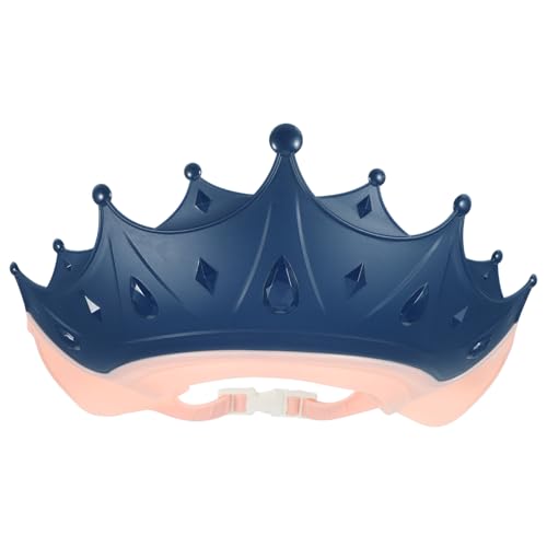 ORFOFE Verstellbare Duschhaube aus Robustem PP Wasserdichter Shampoo Augen Ohrenschutz für Stressfreies Haarewaschen Geeignet für Junge Mädchen und Kleinkinder von ORFOFE