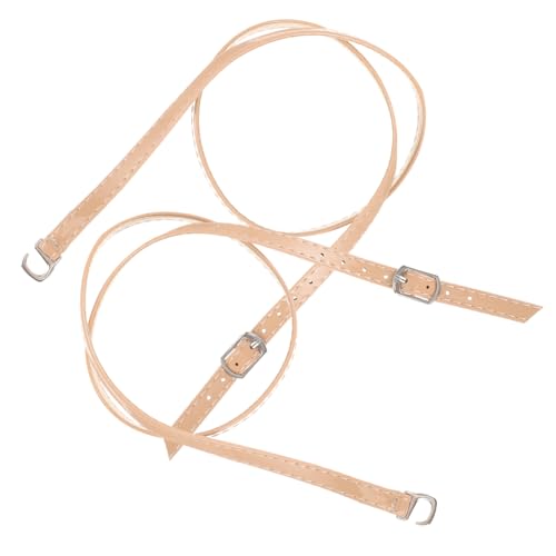 ORFOFE Verstellbare Hautfarbene High Heel Schuhriemen mit Schnalle Strapazierfähig Abnehmbar für Damen Pumps und Verhindern Rutschen und Bieten Sicheren Halt von ORFOFE