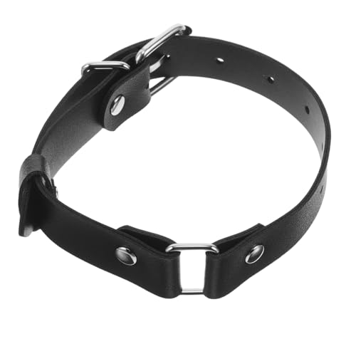 ORFOFE Verstellbares Gothic Punk Armband aus Kunstleder Unisex Armreif Modisch und Bequem für Damen und Herren Vintage inspirierter Armschutz in Klassischem Schwarz für Alltag und Bühne von ORFOFE