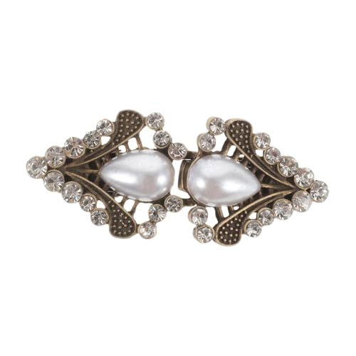 ORFOFE Vintage Brosche Kleid Clip mit Strass Schalclip Ausschnitt Antirutsch Kragenverschluss Sicherer Kleidungshalter ohne Durchstechen Vielseitig für Pullover Kleider Schals Mäntel ORFOFE Vintage Brosche Kleid Clip mit Strass Schalclip Ausschnitt Antirutsch Kragenverschluss Sicherer Kleidungshalter ohne Durchstechen Vielseitig für Pullover Kleider Schals Mäntel von ORFOFE