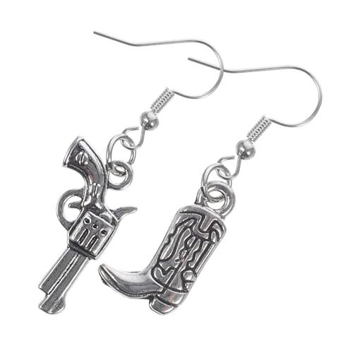 ORFOFE Western Cowgirl Dangle Ohrringe Damen Drop Earrings Western Accessoires Leicht Robust Für Party Cosplay Alltag Steampunk Halloween von ORFOFE