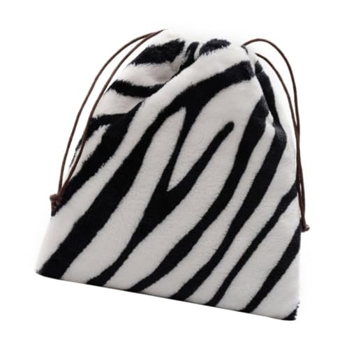 ORFOFE Zebra Schultertasche Damen Umhängetasche Corduroy Nylon Langlebig Geräumig Modisch Geschenk für Frauen Alltag Reise von ORFOFE