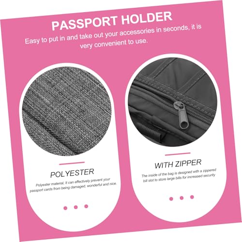 ORFOFE wasserdichte Reise dokumentenmappe Multifunktional mit RFID Schutz Kompakt und Tragbar für Reisepässe Kreditkarten Ausweise Praktische Passport Wallet für Unterwegs ORFOFE wasserdichte Reise dokumentenmappe Multifunktional mit RFID Schutz Kompakt und Tragbar für Reisepässe Kreditkarten Ausweise Praktische Passport Wallet für Unterwegs von ORFOFE