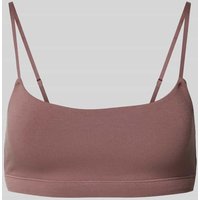 ORGANIC BASICS Bralette mit verstellbaren Trägern in Altrosa, Größe M von ORGANIC BASICS