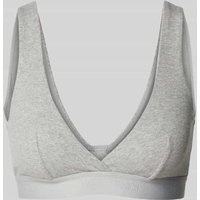 ORGANIC BASICS Bustier mit elastischem Label-Bund in Silber Melange, Größe M ORGANIC BASICS Bustier mit elastischem Label-Bund in Silber Melange, Größe M von ORGANIC BASICS