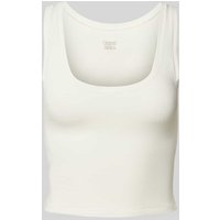 ORGANIC BASICS Slim Fit Tank Top mit Baumwollanteil in Offwhite, Größe XL ORGANIC BASICS Slim Fit Tank Top mit Baumwollanteil in Offwhite, Größe XL von ORGANIC BASICS