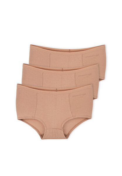 ORGANICATION BLAIRE | Boyshorts Panty aus Bio-Baumwolle und TENCEL Modal im 3er-Pack von ORGANICATION