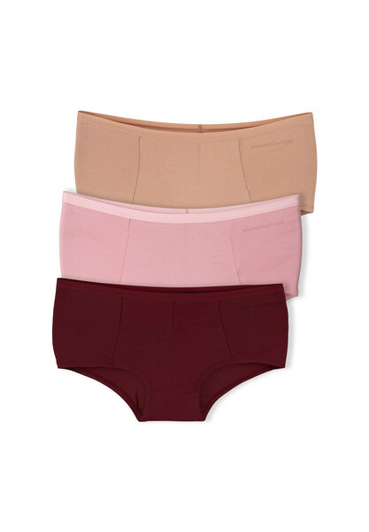 ORGANICATION BLAIRE | Boyshorts Panty aus Bio-Baumwolle und TENCEL Modal im 3er-Pack von ORGANICATION