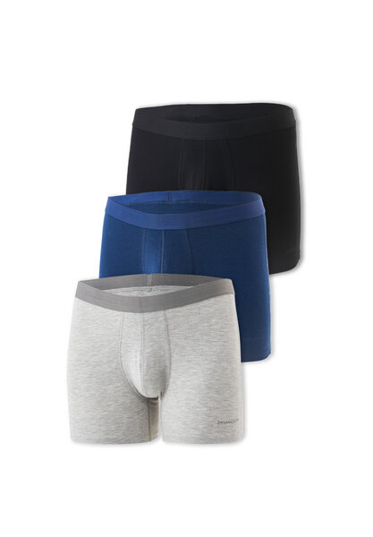 ORGANICATION BRUNNO | Boxer Brief aus Bio-Baumwolle und TENCEL Modal im 3er-Pack von ORGANICATION