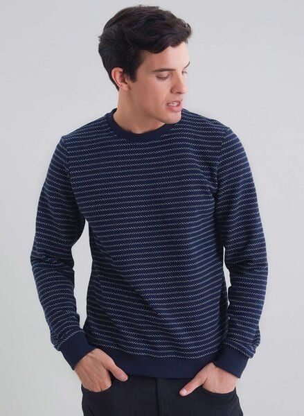 ORGANICATION Basic Ringel Sweatshirt aus Bio-Baumwolle ORGANICATION Basic Ringel Sweatshirt aus Bio-Baumwolle von ORGANICATION