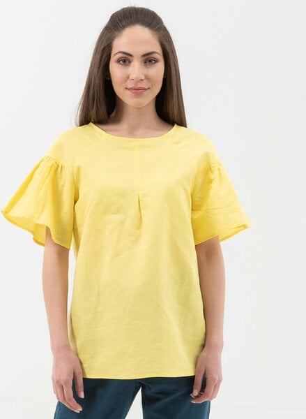 ORGANICATION Bluse aus Leinen mit Bio-Baumwolle von ORGANICATION