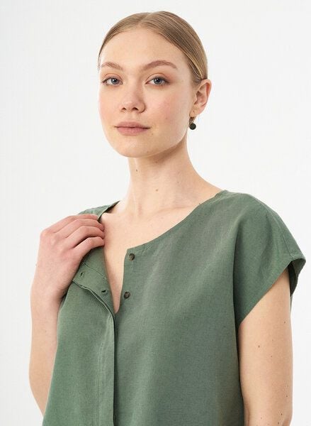 ORGANICATION Bluse aus Leinen und Bio-Baumwolle von ORGANICATION