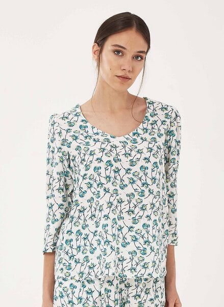 ORGANICATION Bluse aus TENCEL Lyocell mit Allover-Print von ORGANICATION