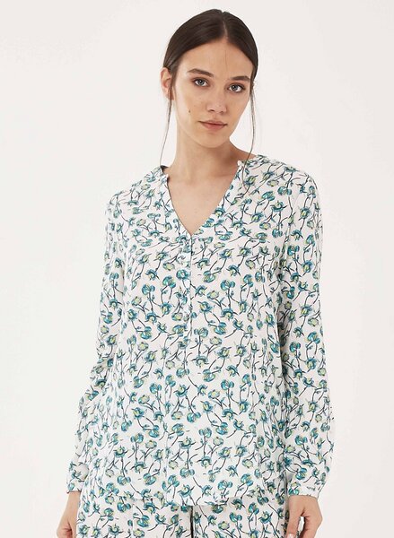 ORGANICATION Bluse aus TENCEL Lyocell mit Allover-Print von ORGANICATION