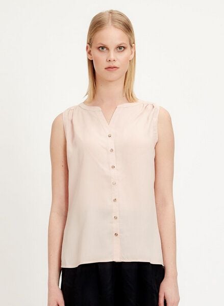 ORGANICATION Bluse aus TENCEL Lyocell mit durchgehender Knopfleiste von ORGANICATION