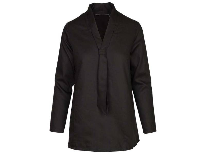 ORGANICATION Klassische Bluse ORGANICATION Bio-Damen-Bluse aus Tencel, black von ORGANICATION