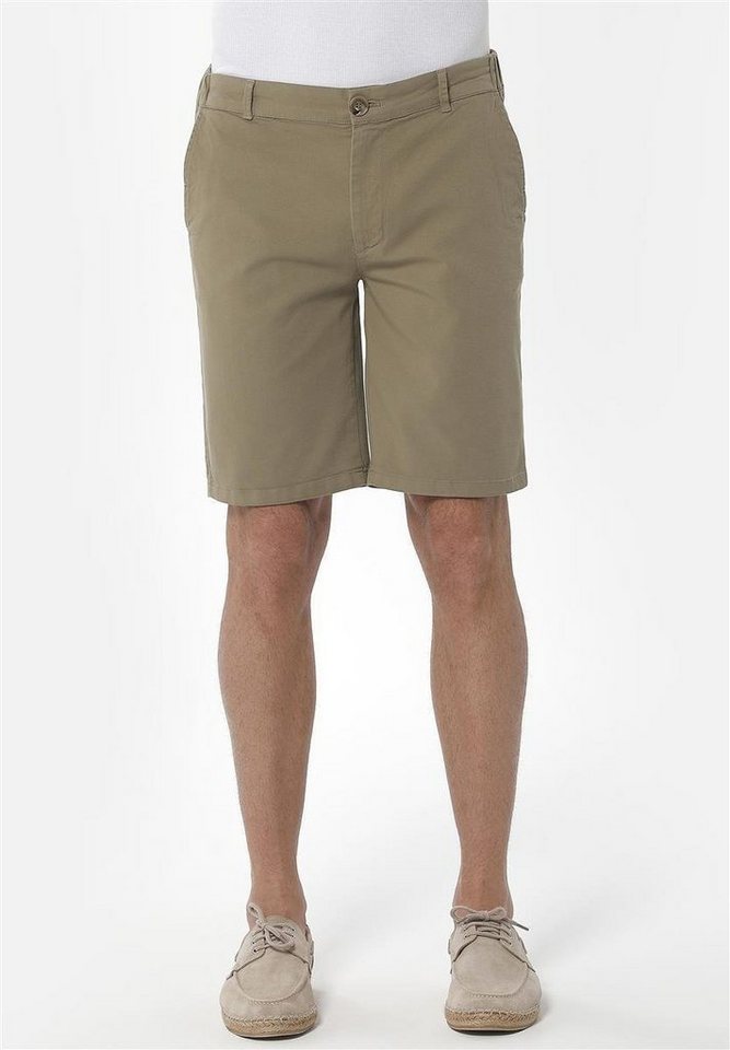 ORGANICATION Chinohose Men's Garment Dyed Jogger Fit Shorts in Olive von ORGANICATION