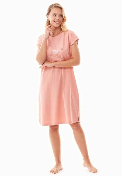 ORGANICATION DANVEER | Nachthemd aus Bio-Baumwolle mit Print von ORGANICATION