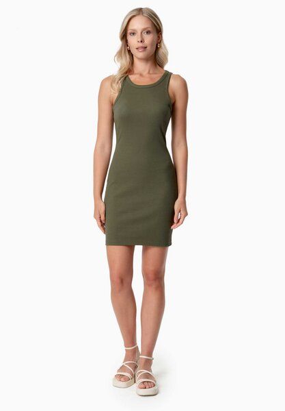ORGANICATION DERREN | Geripptes Kleid aus Bio-Baumwolle von ORGANICATION