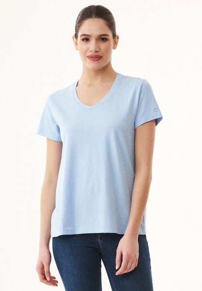 ORGANICATION Damen Basic T-Shirt aus Bio-Baumwolle mit V-Ausschnitt ORGANICATION Damen Basic T-Shirt aus Bio-Baumwolle mit V-Ausschnitt von ORGANICATION