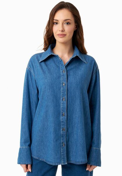 ORGANICATION Denim-Bluse aus Bio-Baumwolle von ORGANICATION
