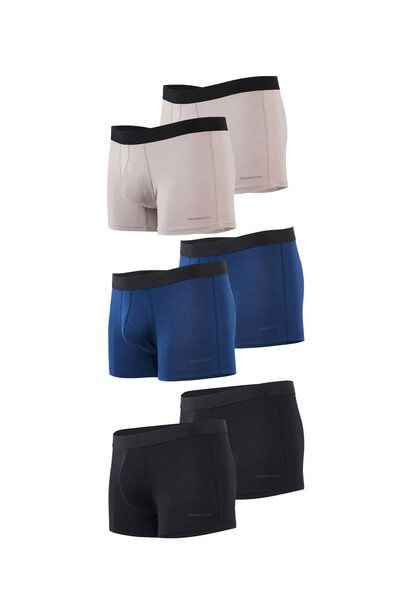 ORGANICATION ESSENTIALS-BORA - Boxershorts aus supersoftem TENCEL Modal-Mix im 6er-Pack von ORGANICATION