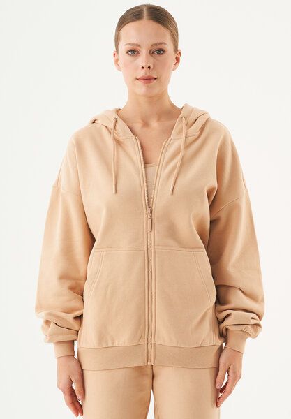 ORGANICATION ESSENTIALS-JALE- Soft Touch Sweatjacke aus Bio-Baumwolle von ORGANICATION