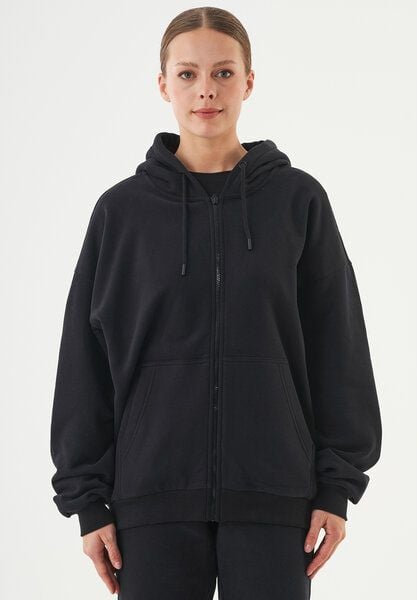 ORGANICATION ESSENTIALS-JALE- Soft Touch Sweatjacke aus Bio-Baumwolle von ORGANICATION
