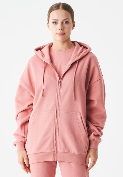 ORGANICATION ESSENTIALS-JALE- Soft Touch Sweatjacke aus Bio-Baumwolle von ORGANICATION