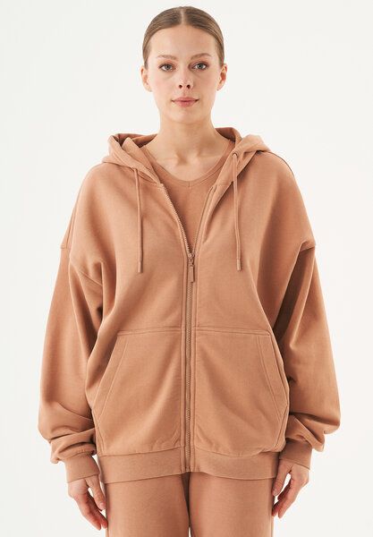 ORGANICATION ESSENTIALS-JALE- Soft Touch Sweatjacke aus Bio-Baumwolle von ORGANICATION