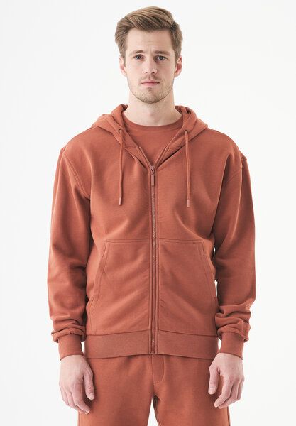 ORGANICATION ESSENTIALS-JUNDA-Unisex Soft Touch Sweatjacke aus Bio-Baumwolle von ORGANICATION