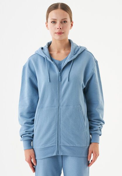 ORGANICATION ESSENTIALS-JUNDA-Unisex Soft Touch Sweatjacke aus Bio-Baumwolle von ORGANICATION