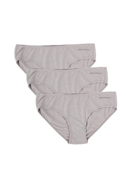 ORGANICATION ESSENTIALS-KUMRU-Slip aus supersoftem TENCEL Modal-Mix im 3er-Pack von ORGANICATION
