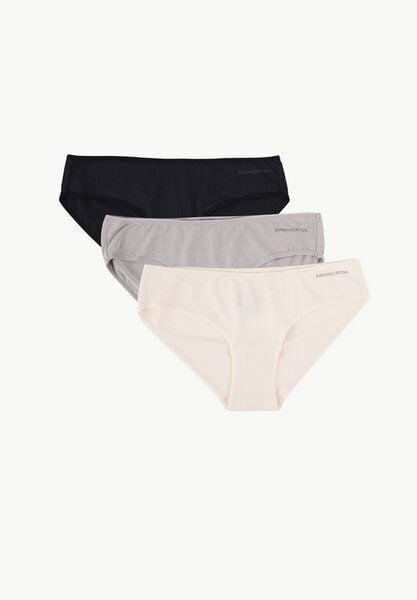 ORGANICATION ESSENTIALS-KUMRU-Slip aus supersoftem TENCEL Modal-Mix im 3er-Pack von ORGANICATION