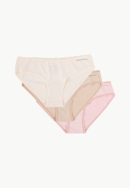 ORGANICATION ESSENTIALS-KUMRU-Slip aus supersoftem TENCEL Modal-Mix im 3er-Pack von ORGANICATION