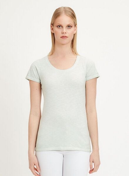 ORGANICATION Garment Dyed T-Shirt aus Bio-Baumwolle von ORGANICATION