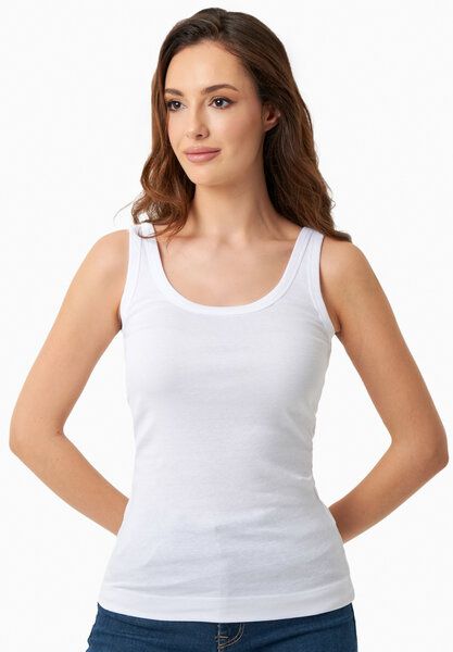 ORGANICATION Geripptes Basic Top aus Bio-Baumwolle ORGANICATION Geripptes Basic Top aus Bio-Baumwolle von ORGANICATION