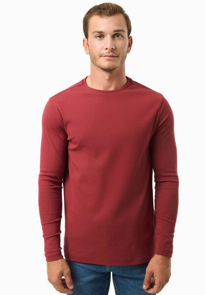 ORGANICATION Geripptes Langarmshirt aus Bio-Baumwolle von ORGANICATION
